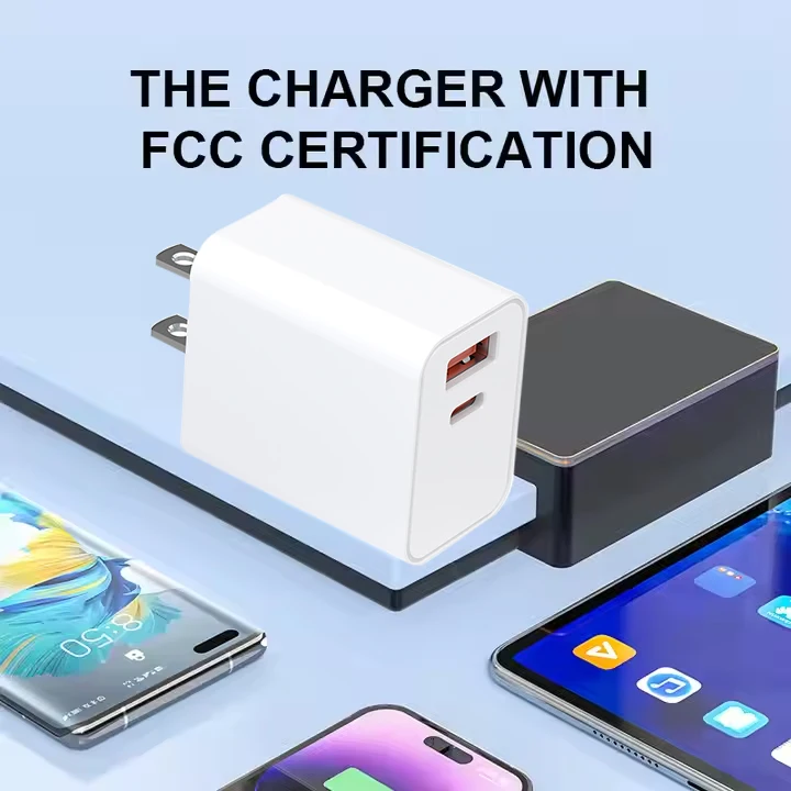 PD 30W Fast Charger Smart Technology Multi-Function for Mobile Phones Watches 5V 9V 12V 3A 20V1.5A Plastic FCC Certified