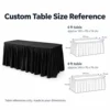 Référence de taille de table personnalisée