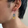 Button Earrings