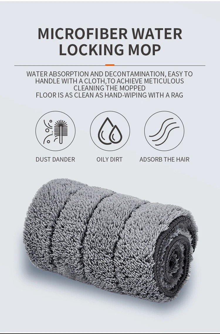 High Efficiency Super Microfiber Detachable Intelligent Water Clean Spray Mop