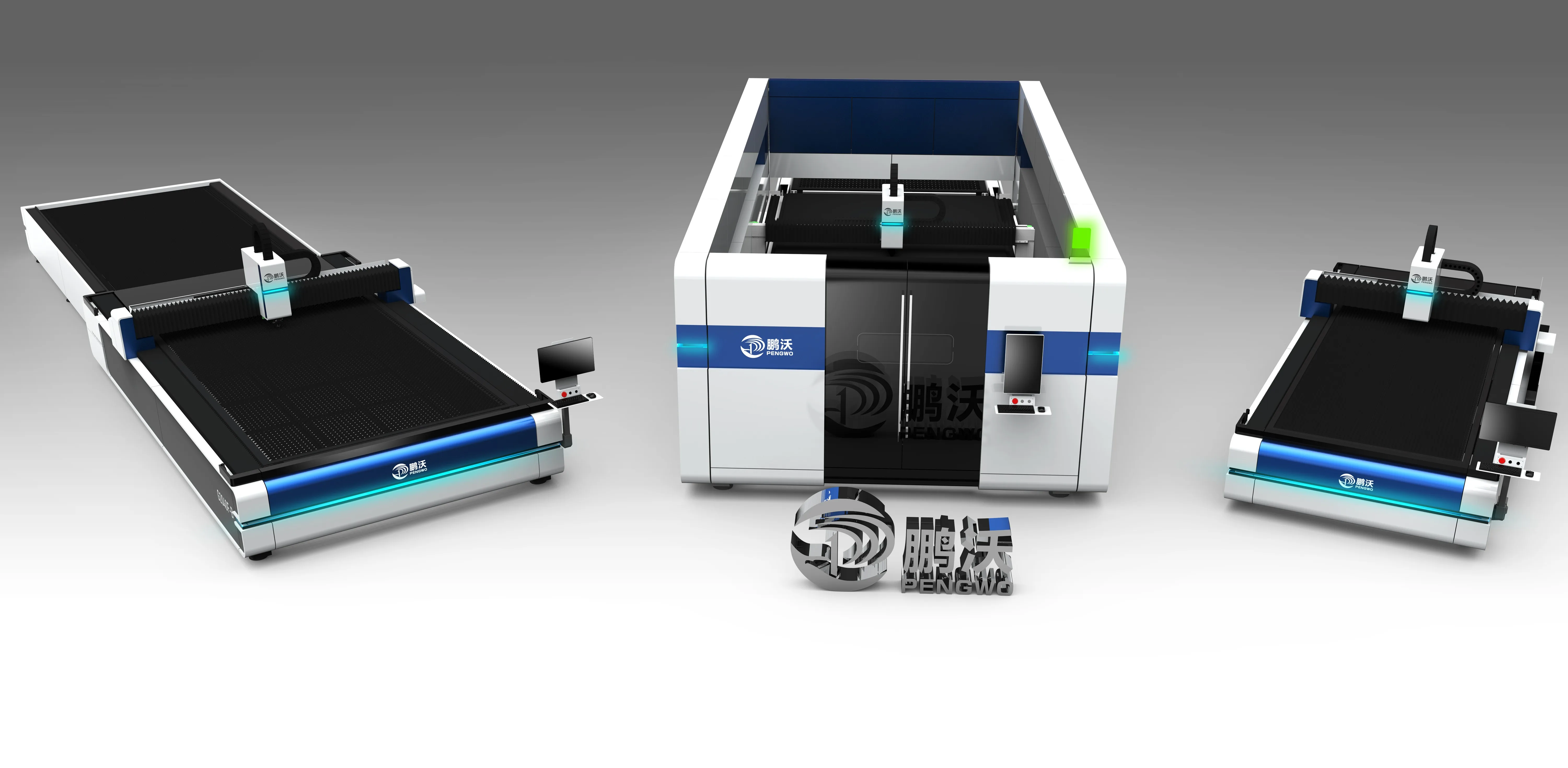 Pengwo A Series G2060a 1500w6000w Fiber Laser Cutting Machine For