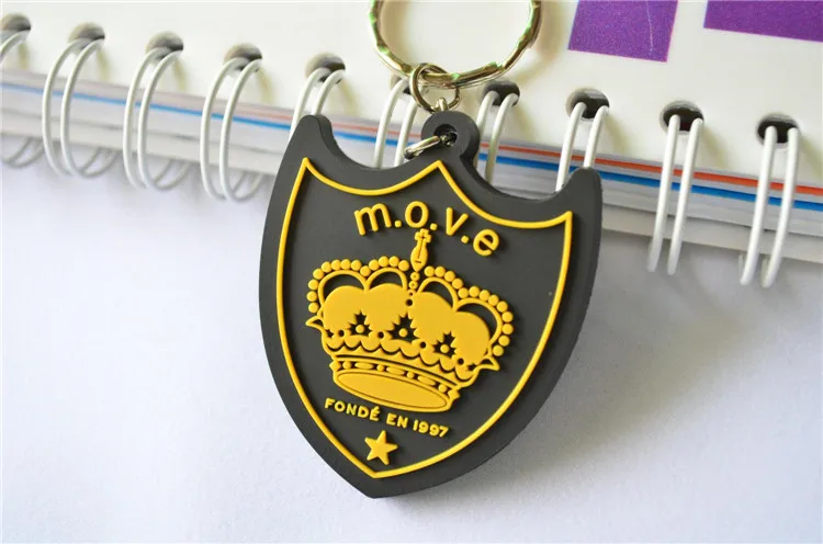 Изготовитель персонализированных 2D ПВХ брелоков из резины