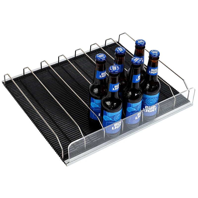 gravity tobacco Gravity Shelf Roller Flex Rolling Cigarettes Tobacco Pusher Metal Automatic  Pusher System Supermarket Drink Bottle Shelf Pusher