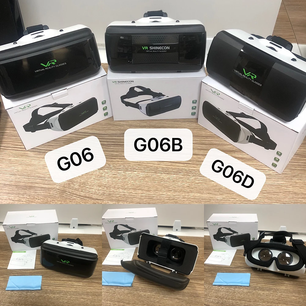 Hot Sale Vr Virtual Reality 3d Video Glasses Box Stereo Vr Google Headset  Helmet For Ios Android Smartphone| Alibaba.com