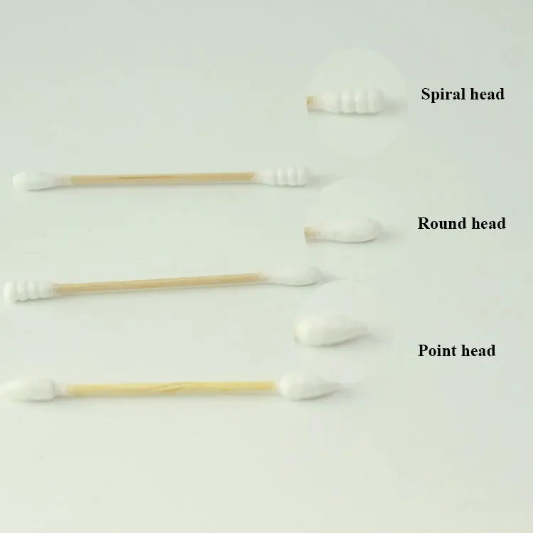 Details on cotton swabs