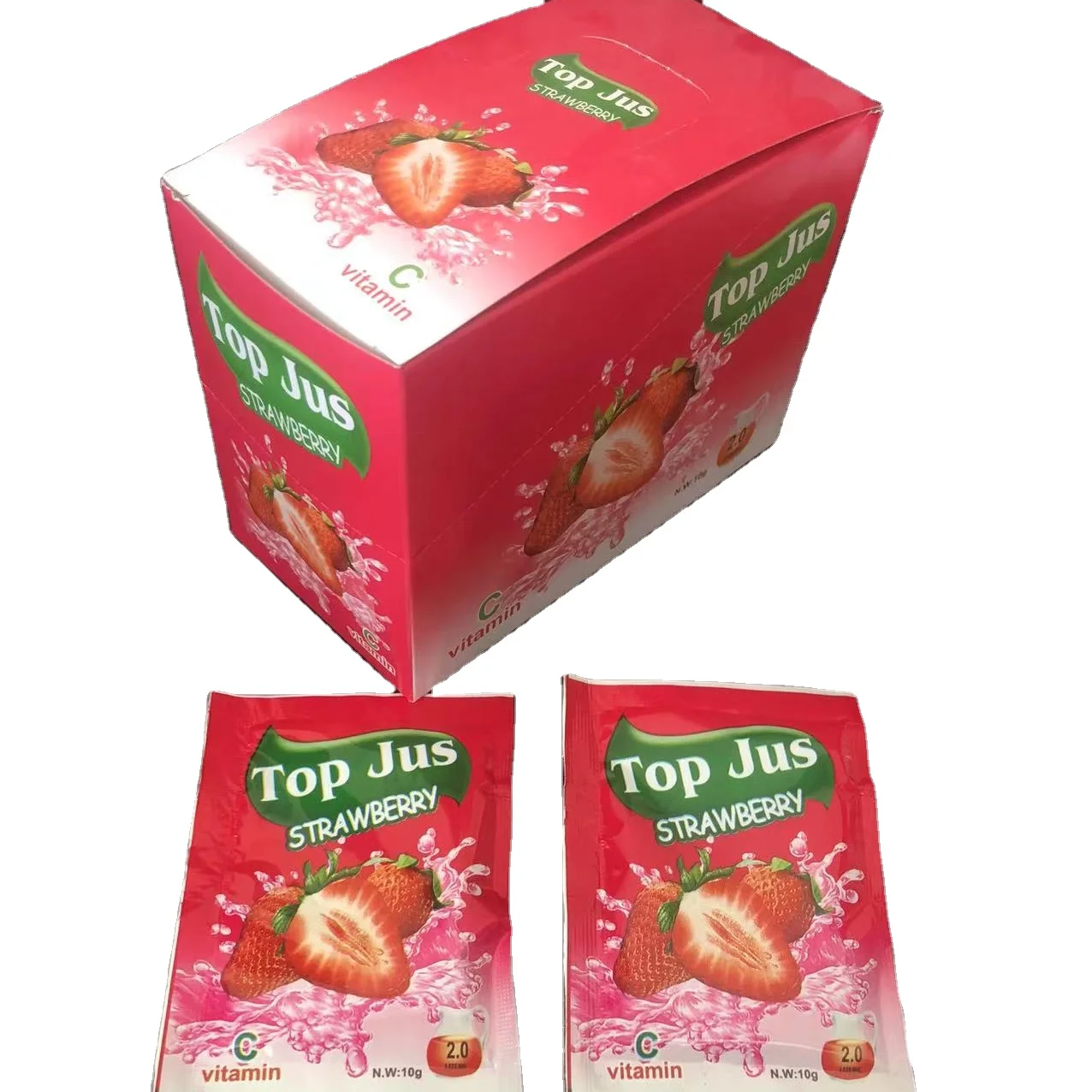 Instant Juice Powder Strawberry 10gr/2 Liters