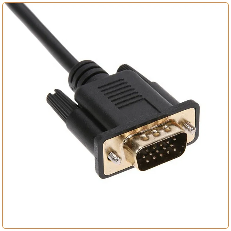 Dp to Vga Cable Converter Display Port Adapter Computer Graphics Card Connection Television Monitor DP Interface Gold Plated