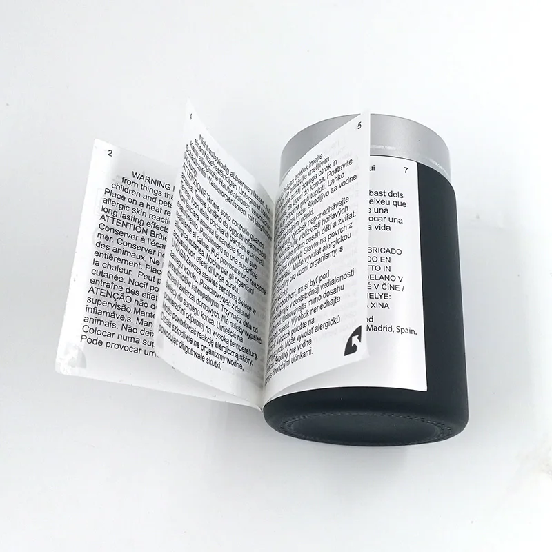 Recyclable Peel and Reseal Multi Layer Labels Multi Layer Stickers Peel and Reveal Sticker Labels Folding Booklet Label