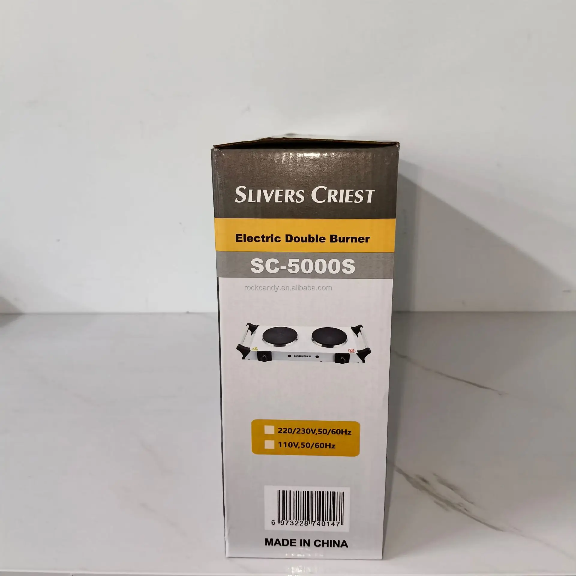 Hot Plate Simple Operation Pattern Cooking 2 Burner Kitchen Electric Cooking Stove Hot Two Plate