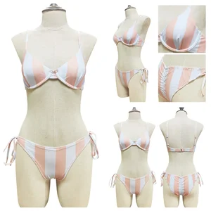 Custom Premium Sexy Mature Bikini Beachwear Adjustable Straps &  Removable Cups Offer comfort for All Your Summer Adventures