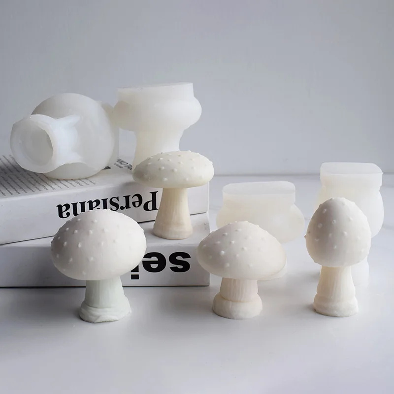 Moule Silicone Champignon 16 Cavités - Pour Chocolat, Glaçons, Bonbons, Résistant -40°C à 230°C