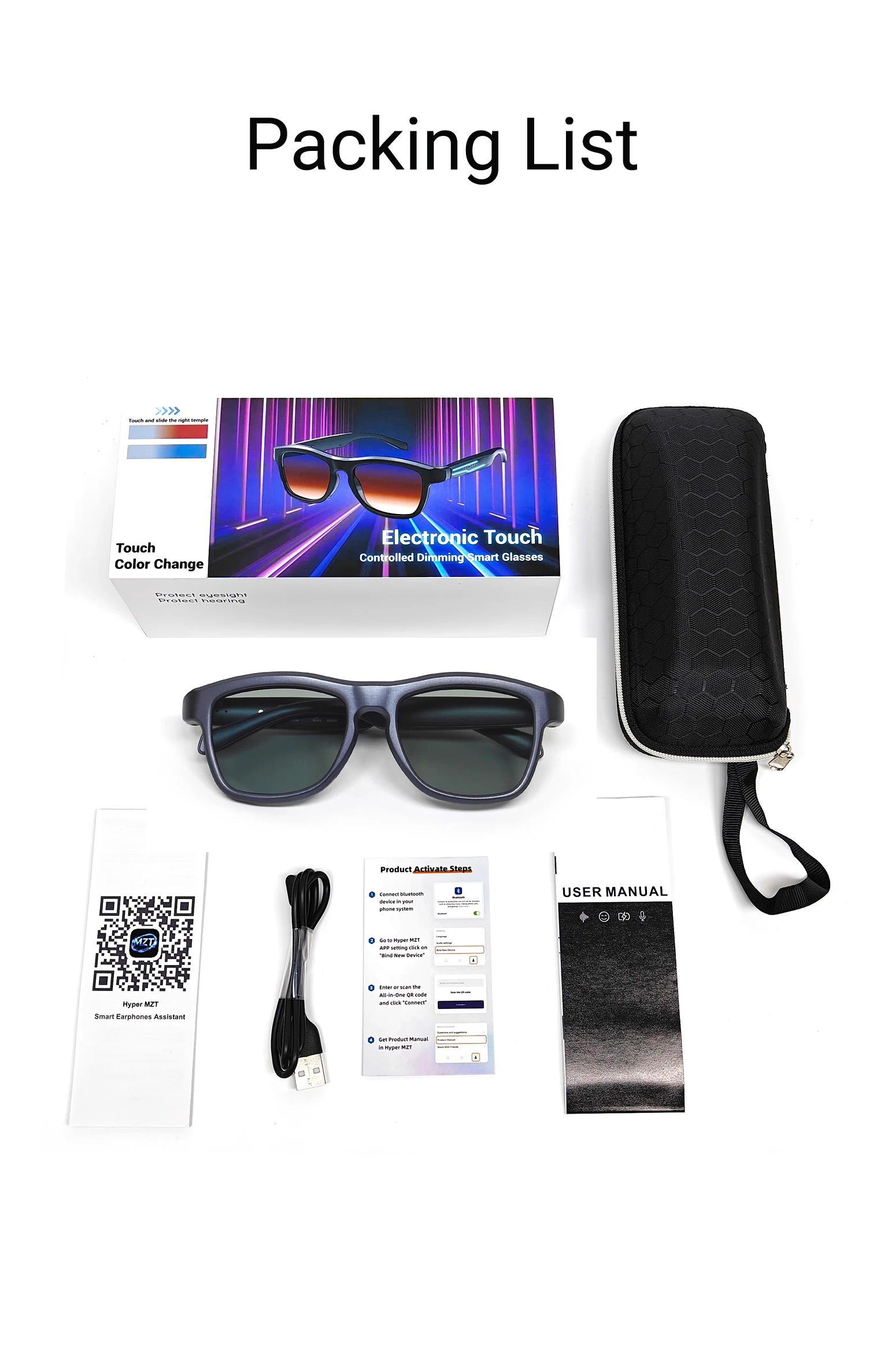 Chinese factory supplier supply  2026 Js-22pro Sunglasses With Electrochromic Lenses Bt Call Music Ai Translation Smart Audio Glasses For Business - Buy Smart Audio Glasses sunglasses ai Translation Smart Glasses