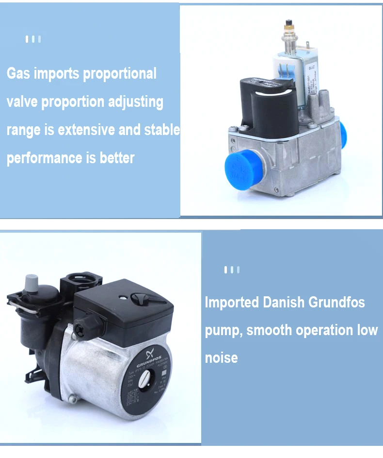 MS-11C 20/24/28KW High Efficient Wall mounted Natural Gas Tankless Hot Water Heater Instant Propane Gas Boiler for Household