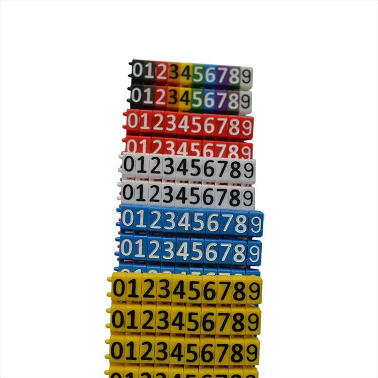  Cable Marking 0.1mm2-16mm2 M0 M1 M2 Arabic Numeral M Clip  Network Ethernet Wire Number Label Tube Cable Marker Colorful Cable  Management (Color : M0S 150PCS) : DIY, Tools & Garden