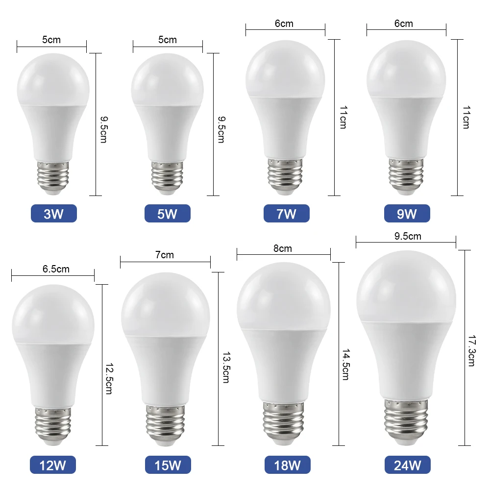 Free Samples Bombillas Led E27 B22 Bulb Production Line Part Wholesale Raw Material A60 Led Skd Ckd Light Led Bulbs for Home