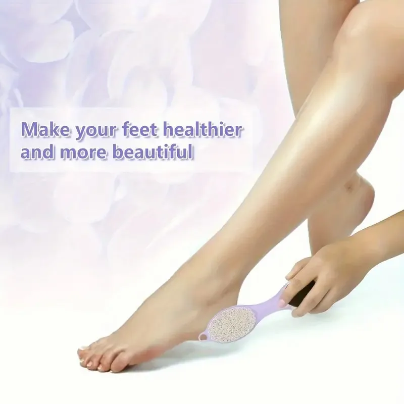 4 in 1 Electric Pedicure Kit Pumice Stone Foot Brush Scrubber Exfoliator Callus Remover Plastic Foot Files for Dead Skin Removal