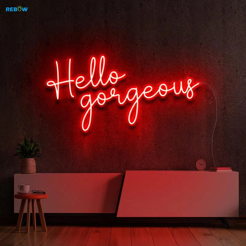 Winbo Drop Shippng Customized Led Landscape Light Custom Neon Light Signs for Room Decor