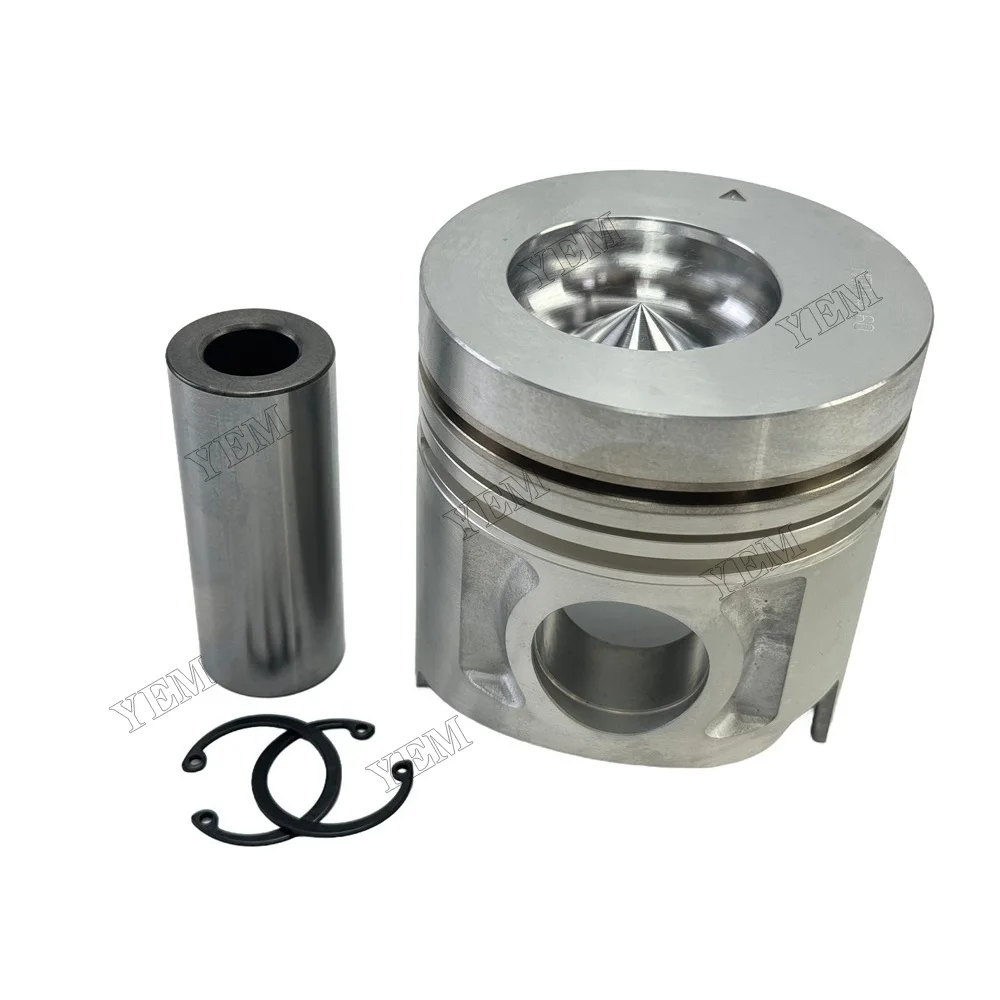 Piston With Pin Circlip ME014160 Fit for Mitsubishi 4D34 Engine Parts 3