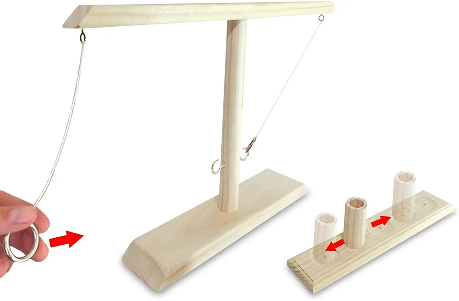 Ring Toss Yard Game Set - Handmade Wooden Ring Hook Quick Interactive Game  For Bar Family,Adult Drink Games And Toys - Buy Ring Toss Game,Ring Toss  Game Set,Ring Toss Product on Alibaba.com