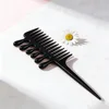 Peine de masaje con puntas negras 7*22 cm