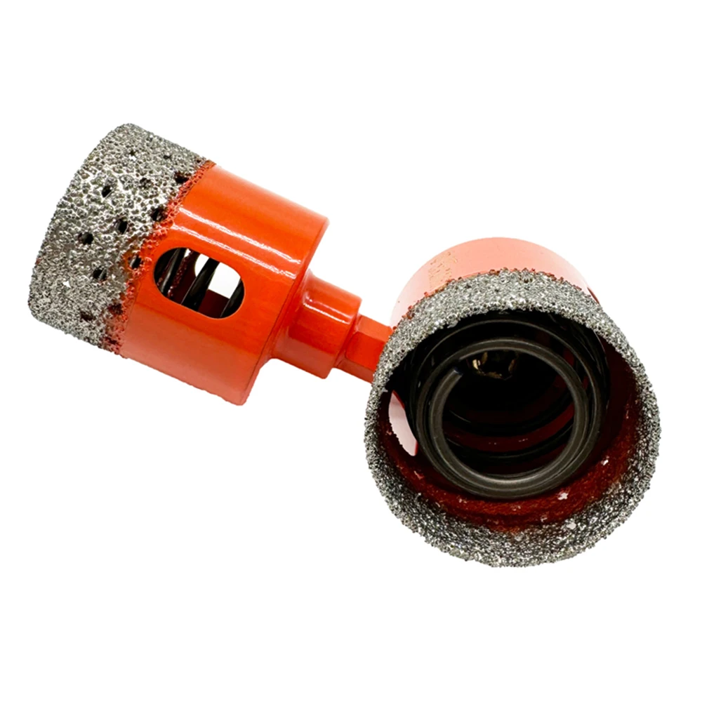 Hexagon Shank Porcelain Diamond Drill Core Bit with Spring manufacture