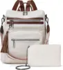 Beige with brown