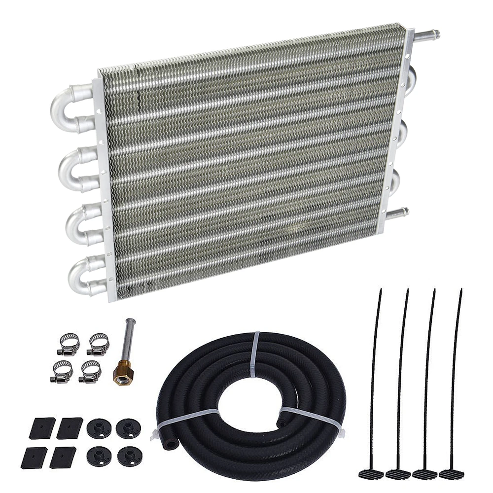 Kit Radiatore Olio Servosterzo, Kit Radiatore Olio Trasmissione Remota Per Auto A 6 File Convertitore Radiatore Manuale Automatico 91674706