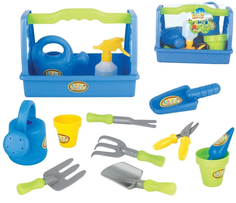 Высококачественный набор инструментов для домашних игр, пластиковые игрушки для ролевых игр, Детские садовые инструменты