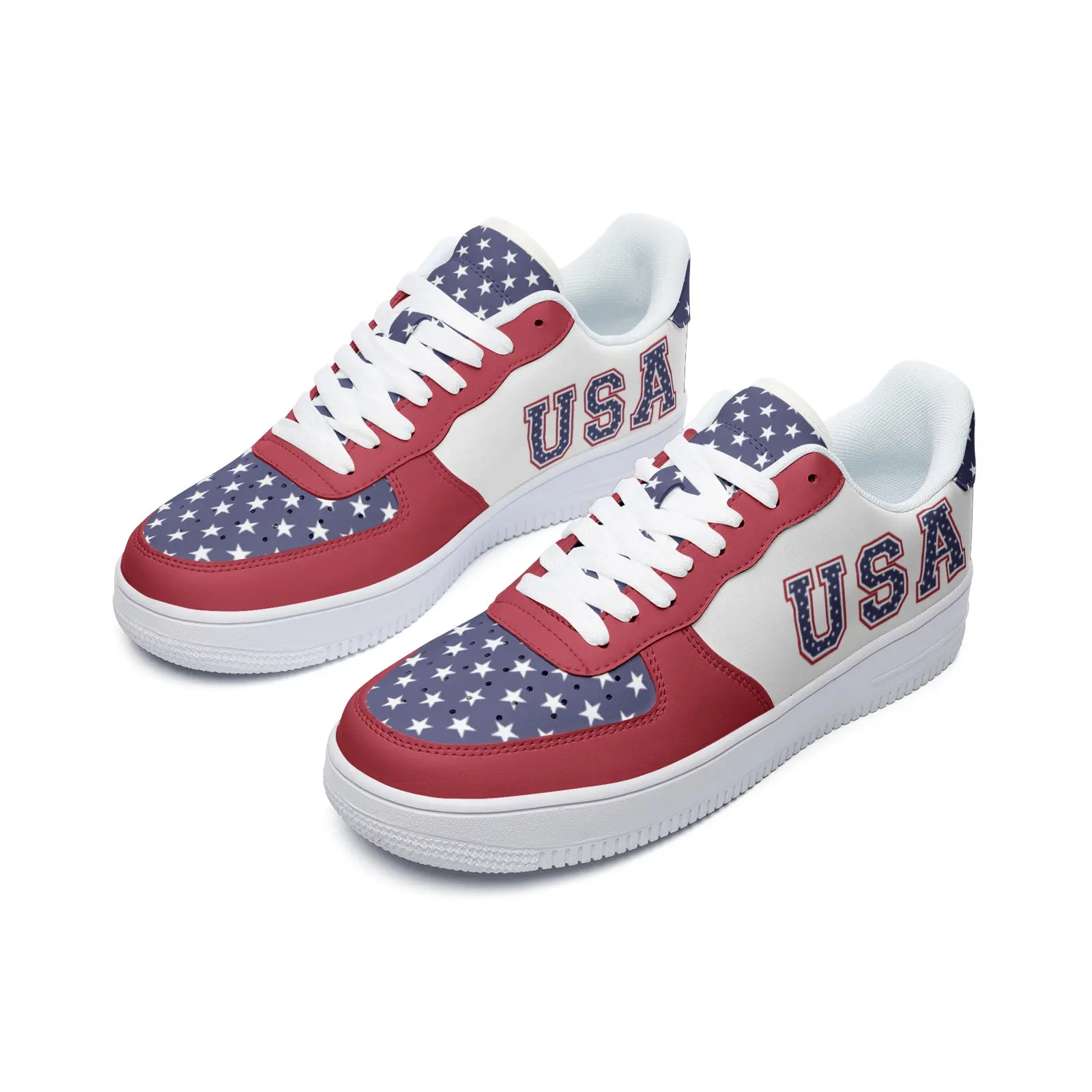2024 chaussures pour hommes baskets personnalisées drapeau