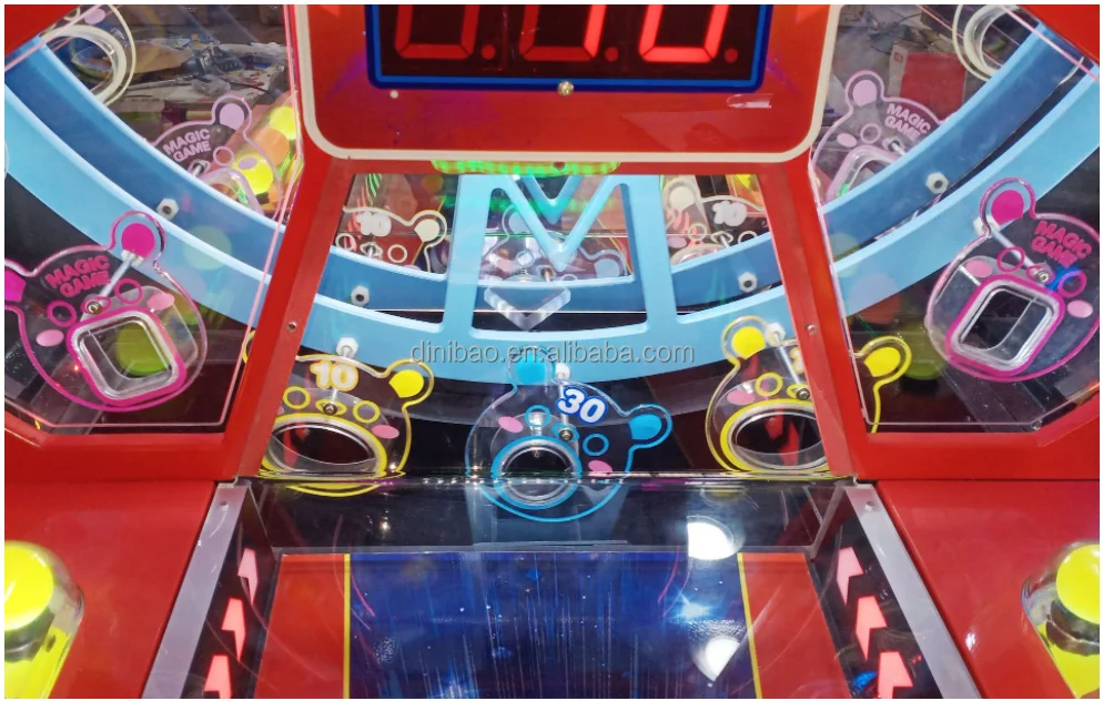 High Profit Arcade Coin Operated Game Machine Bear Ferris Wheel Lottery Ticket Arcade Amusement Games