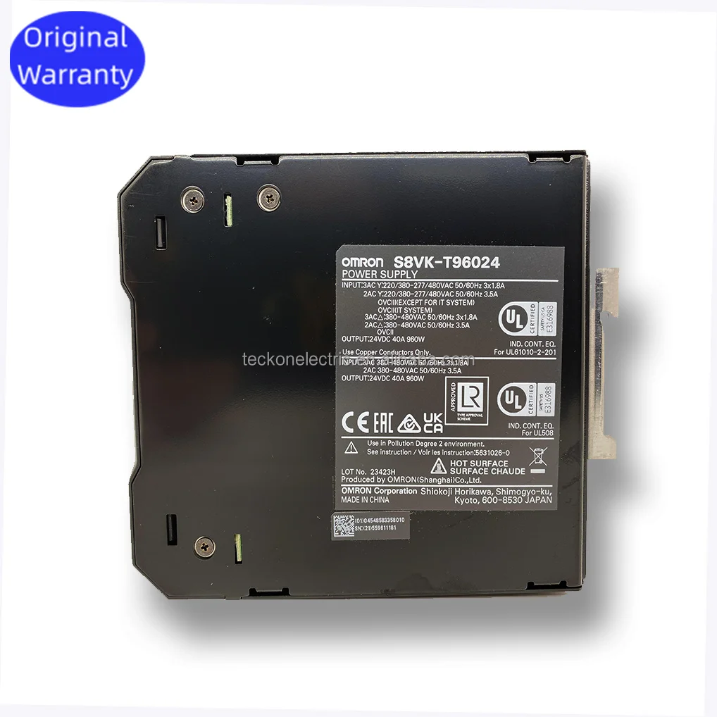 S8VK-T24024 Original ny 240W 24V 10A bryterstrømforsyning med 20A utgangsstrøm