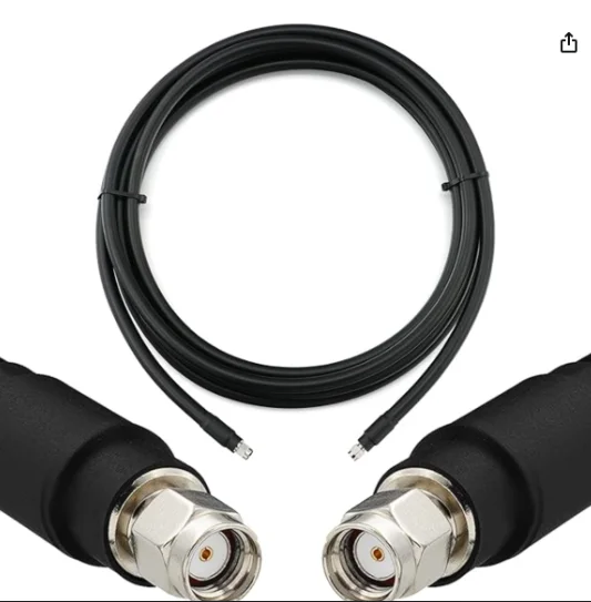 RF Coaxial Cable RG174 RG58 RG316 RG58 ALSR200 ALSR240 ALSR400 with Customized Connector for Cable Antenna