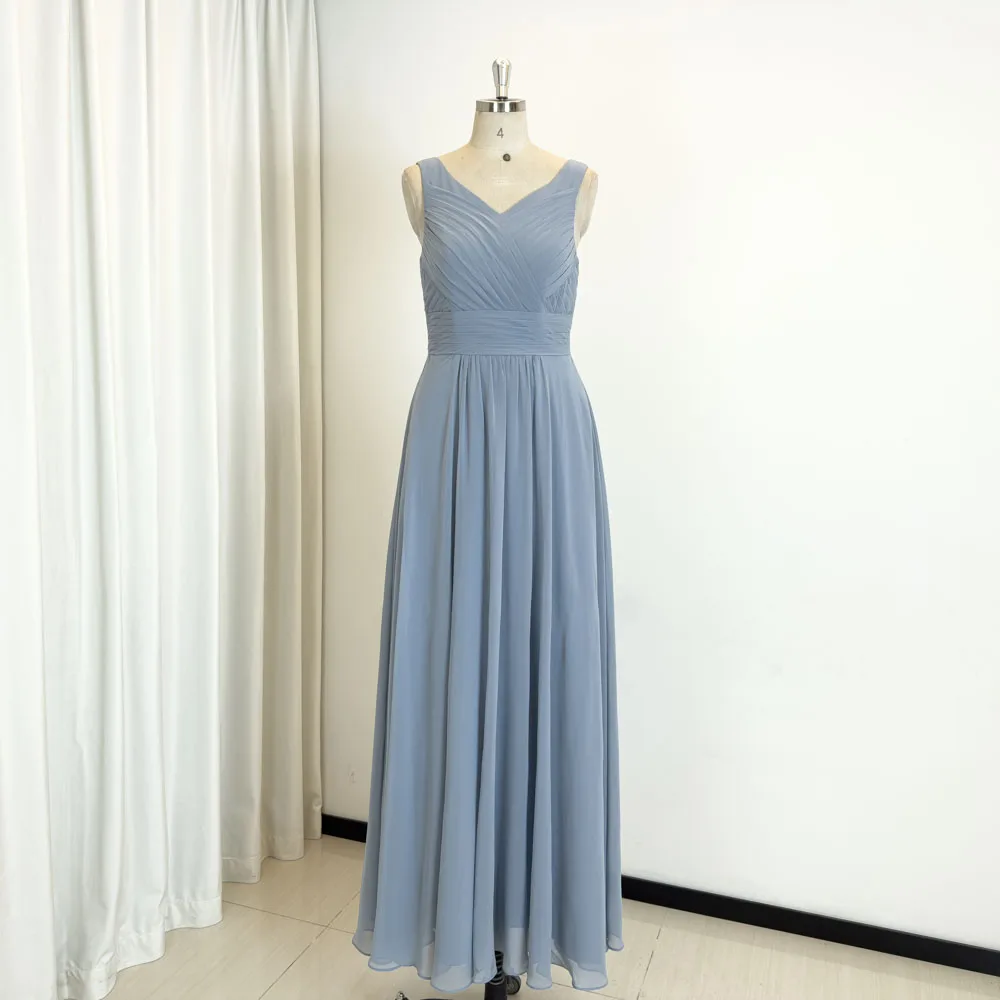 TEENYEE Latest Designs Chiffon Sleeves Elegant Chic Evening Dress 2026 Bridesmaid Wedding Dresses Plus Size TEENYEE Latest Designs Chiffon Sleeves Elegant Chic Evening Dress 2026 Bridesmaid Wedding Dresses Plus Size
