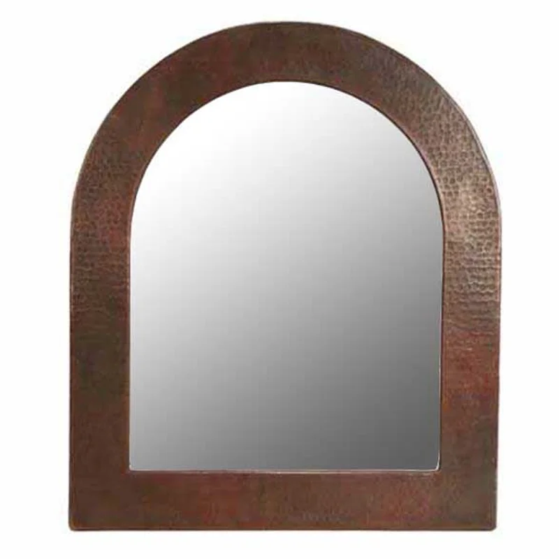 Copper Mirror Frame Hand Hammered Copper Frame With Rectangle Or