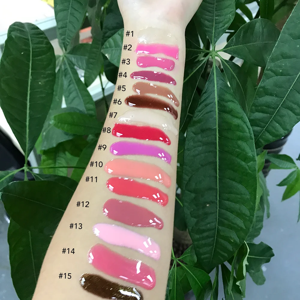 Vegan Gloss Squeeze Tube Moisturizing Lip Balm With Logo