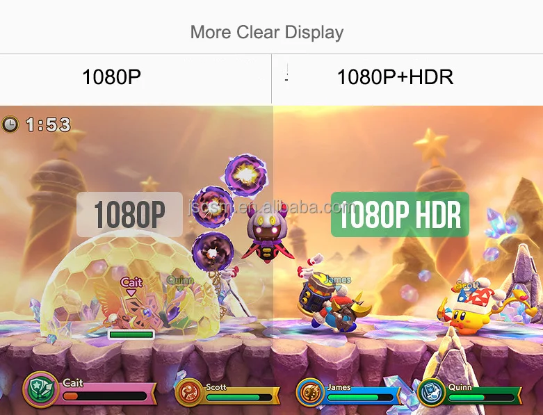 15.6インチ FHD 1080P HDR ポータブル ゲーム モニター IPS USB-C スクリーン エクステンダー 内蔵スピーカー (60Hz)