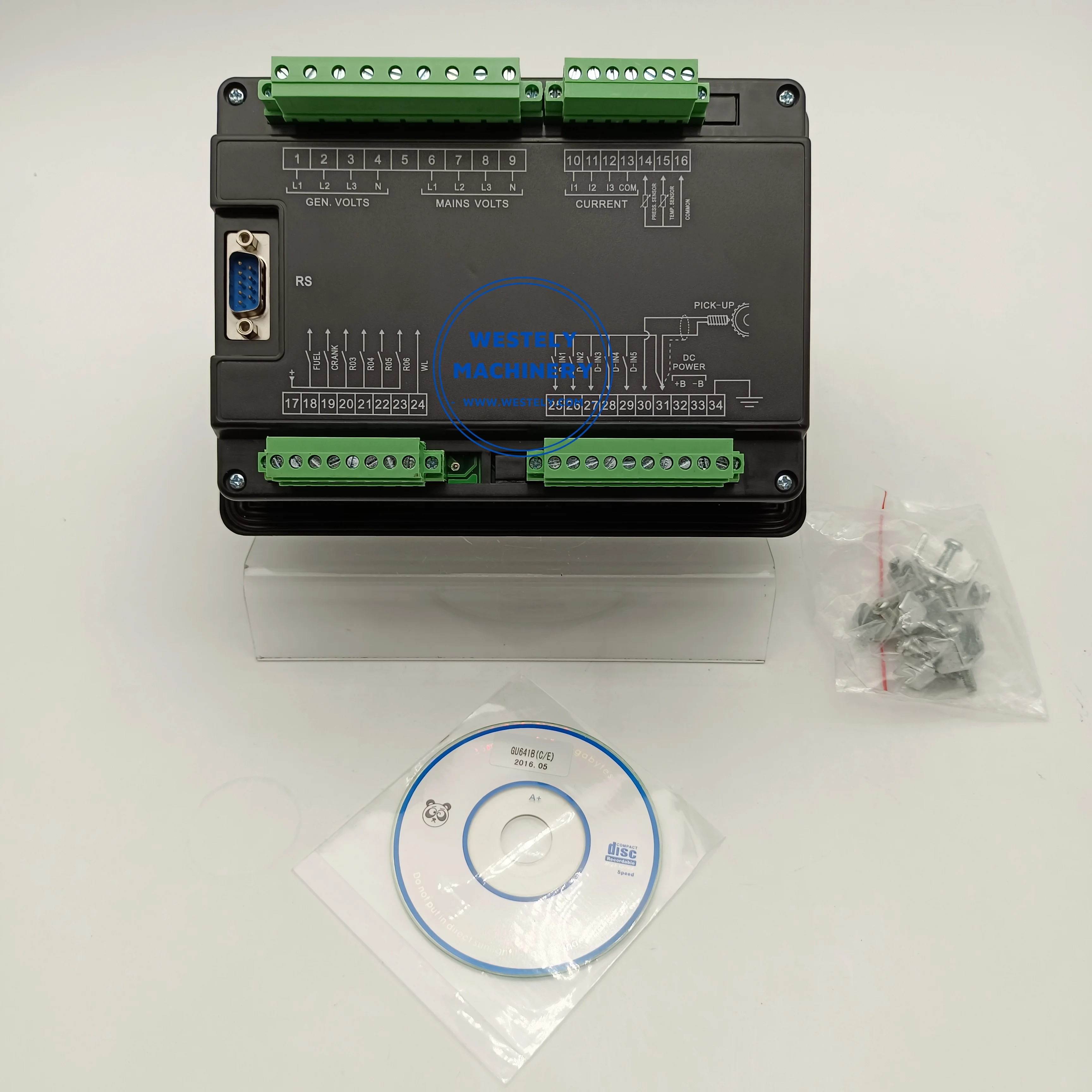 Дизельная генераторная установка контроллер автозапуска Harsen GU641B панель управления генератором