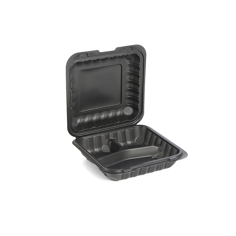 Sturdy Biodegradable Microwave Disposable Thermoformed Pp Meal Prep ...