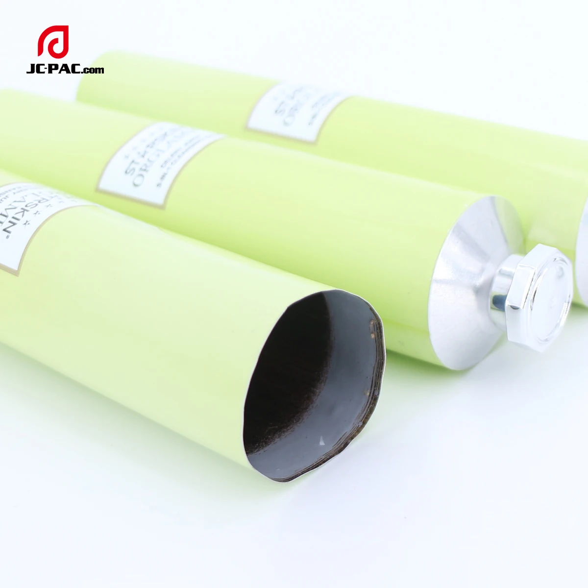 80ml 100ml Collapsible Aluminum Flexible Packaging Tube for Hair Color Products Pure Aluminum Tube Hand Cream Tube Packaging
