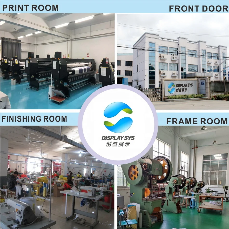 Printed Fabric Aluminum Frame Customization Size Cartoon Kids Party Decorations Backdrops
