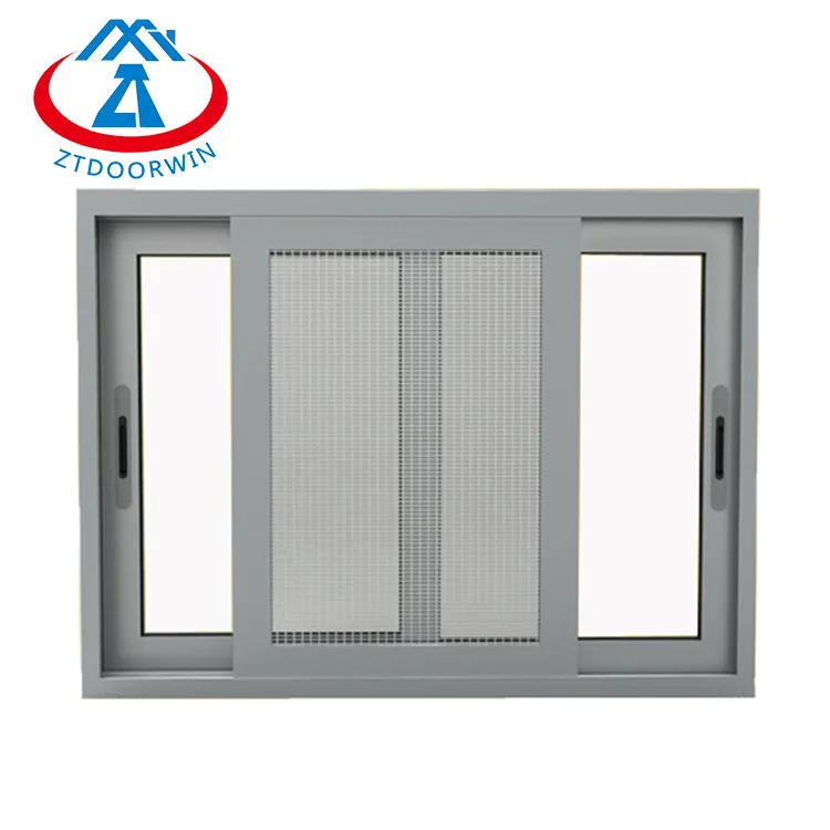 ZHTDOORS Security in Veranda Small Rv Timber Sliding Simple Double Glass windows