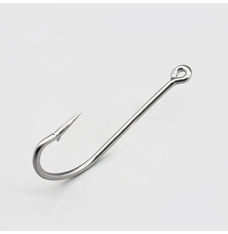 extra long shaft fishing hooks (9/0) Eagle Claw 072 long shank hooks with 2X strength Dr.fish 100pcs Aberdeen Hooks size
