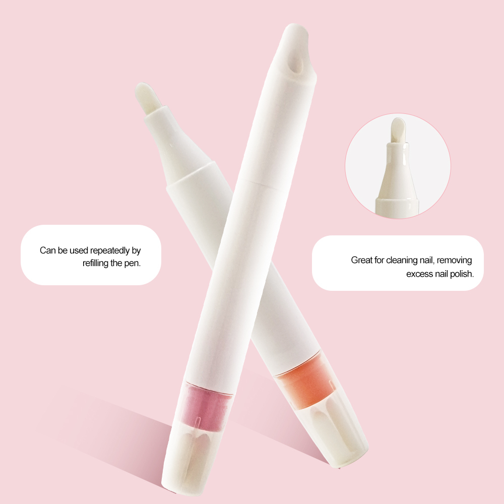 Best selling Empty Remover Pen with 3 Replacement tips Nail gel correction remover pen