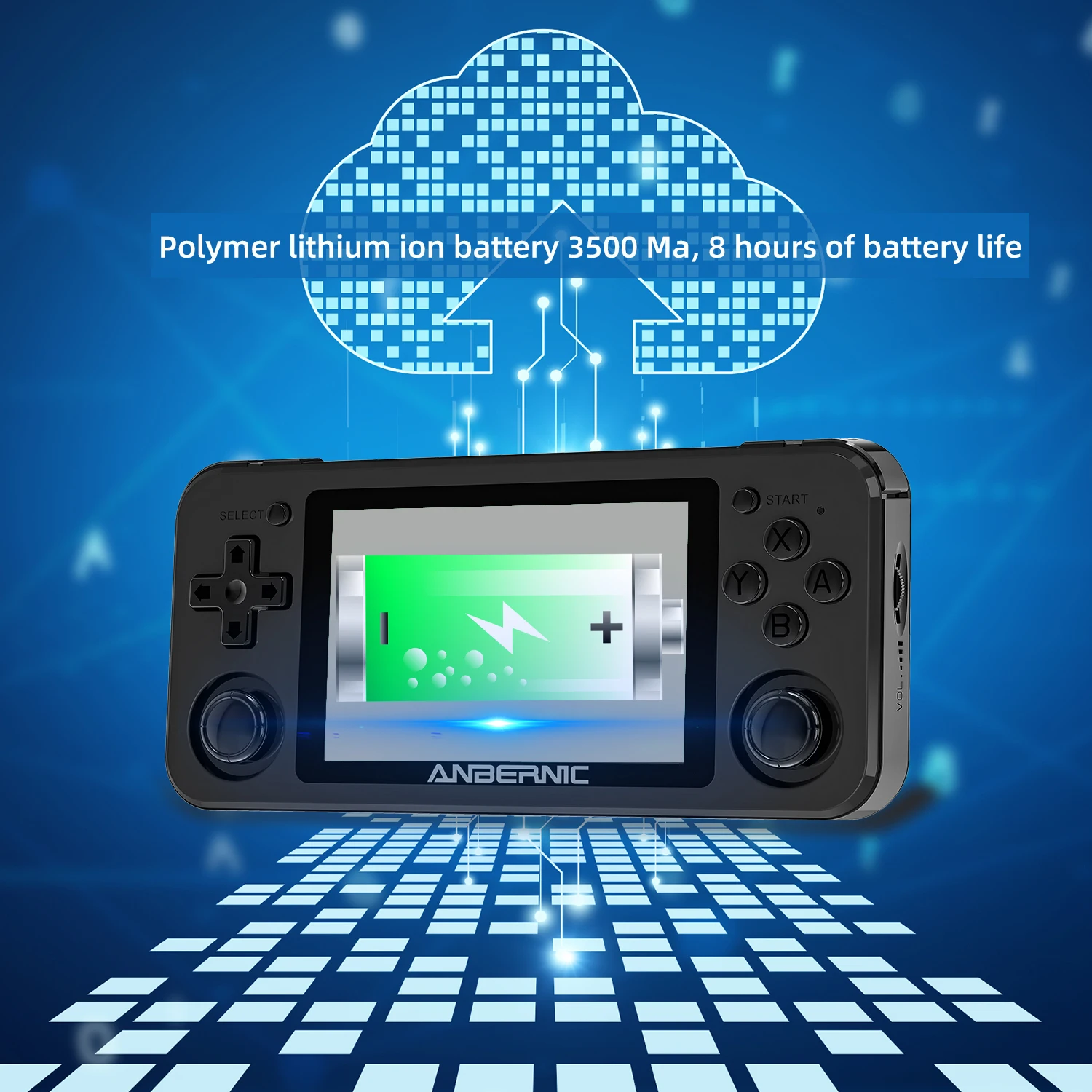 Anbernic RG351Pハンドヘルドゲームコンソール3.5インチIPS
