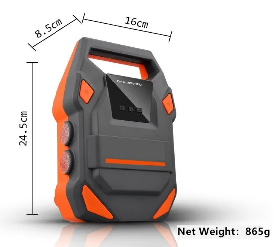2V Digital Tire Inflator Car Portable Air Compressor Pump 150 PSI Car Air Compressor for Car