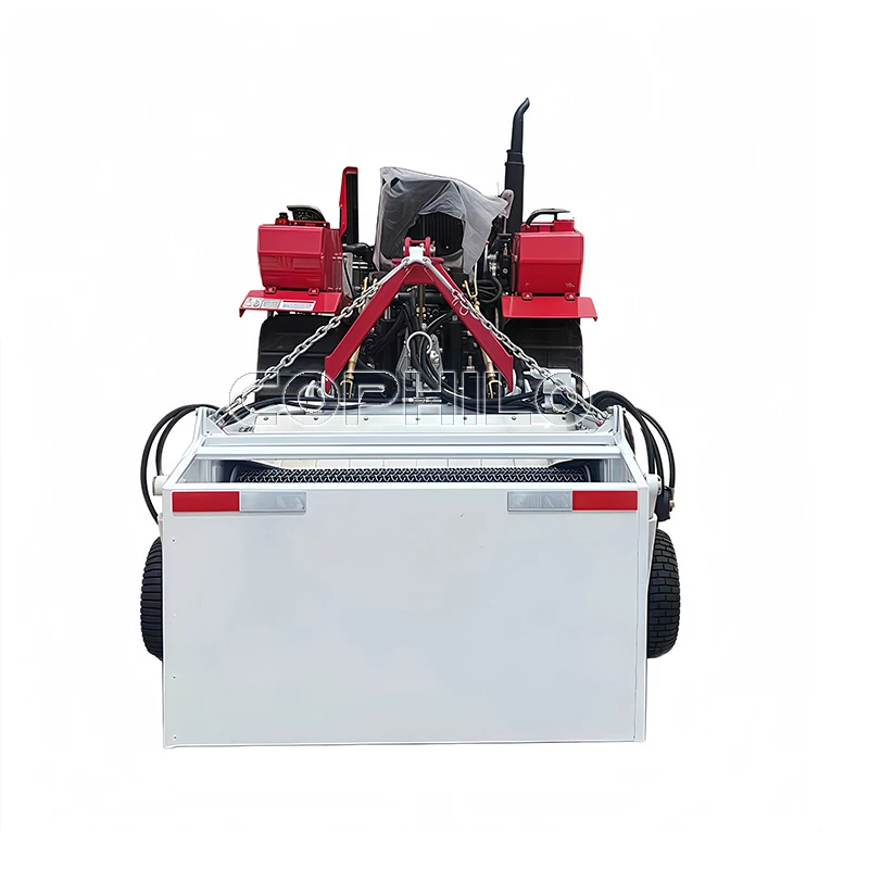 Cophilo Hydraulic Control Beach Cleaner Machine Efficient Sand Sweeper High Performance Cleaning Equipment