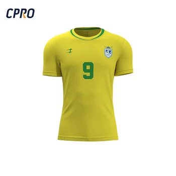 Custom Design Sublimation Logo Soccer Jersey Sports Adult Football Uniform Jersey Shirt Automated Cutting Technics Football Set