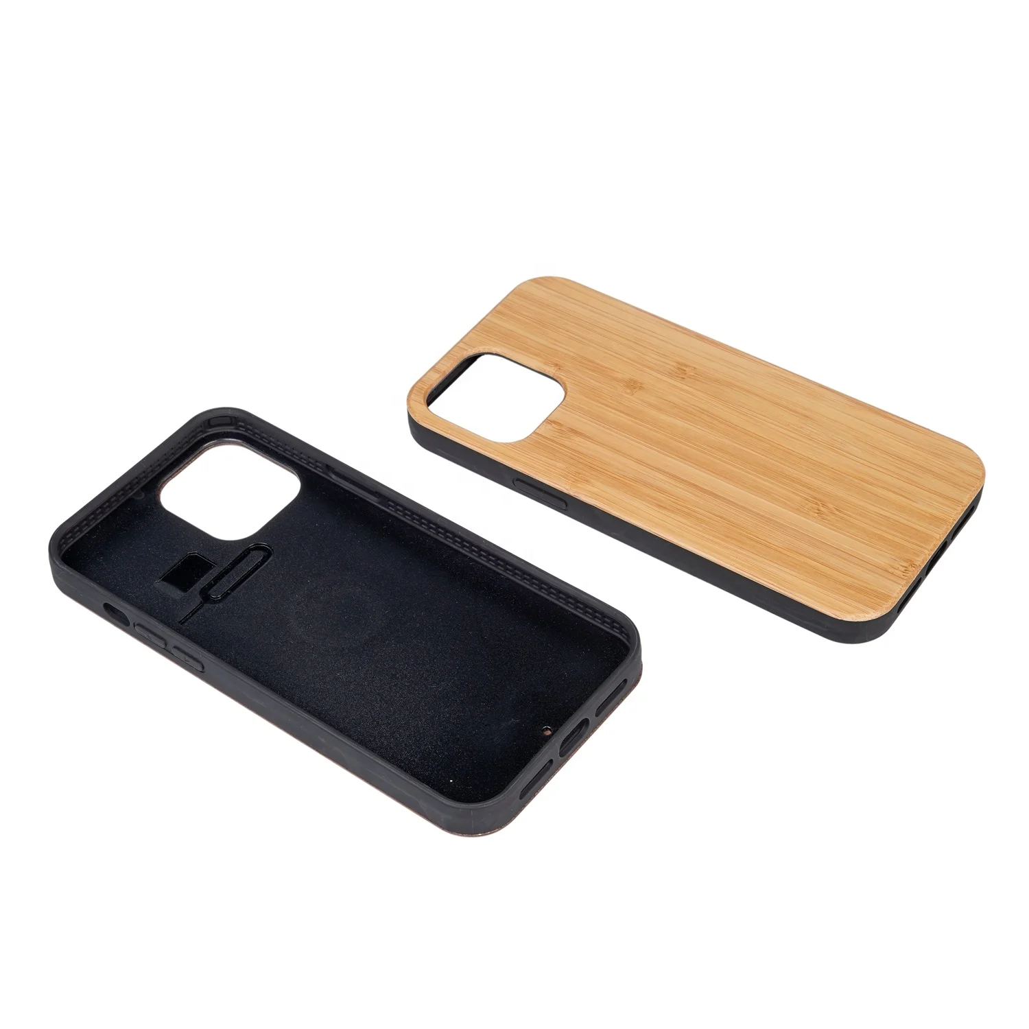 Роскошный противоударный чехол из натурального твердого дерева под заказ Деревянный чехол для мобильного телефона для Iphone 12 Xs Max
