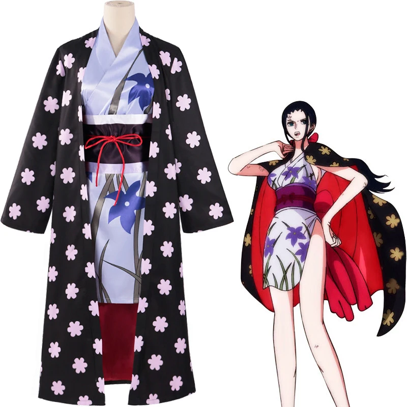 Kostum Cosplay Robin Kimono Halloween Dua Dimensi Anime Nico Robin ...