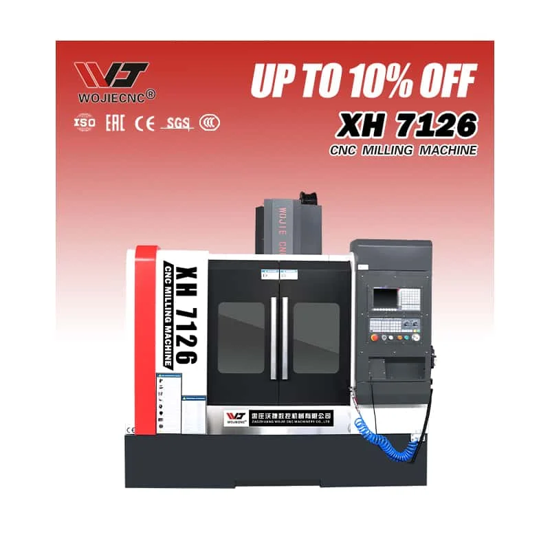 XH7126 Vertical CNC Milling Machine - High Precision 3 Axis
